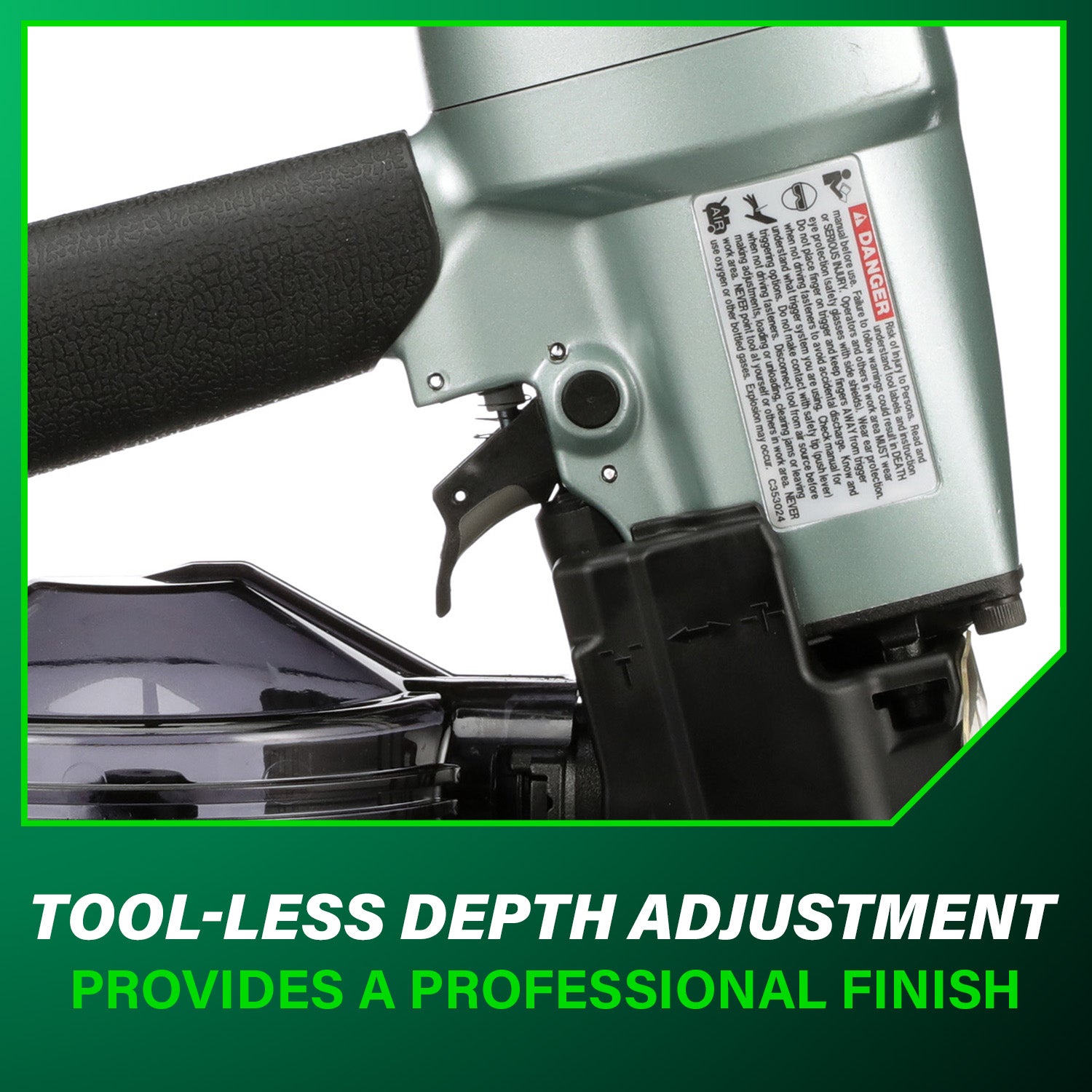 METABO NV65AH2M 2-1/2 Inch Coil Siding Nailer