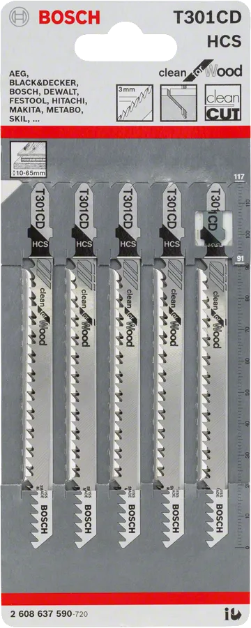 Bosch T301CD 5-Piece 4-5/8