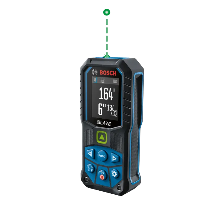 BOSCH GLM165-25G BLAZE™ Green-Beam 165 Ft. Laser Measure