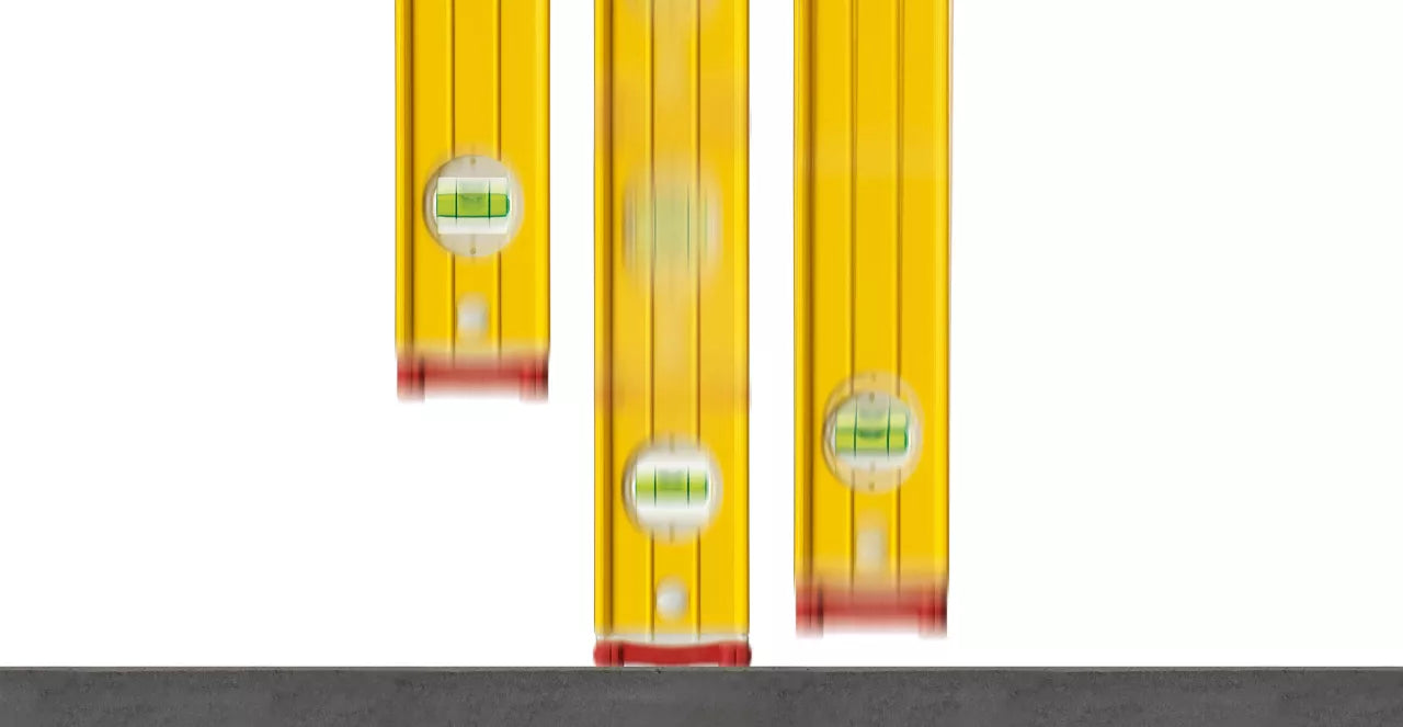 STABILA 78296 Spirit levels, Type 196 78 Complete 6 Level Set with Case