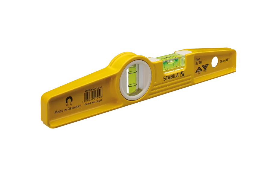 STABILA 78296 Spirit levels, Type 196 78 Complete 6 Level Set with Case