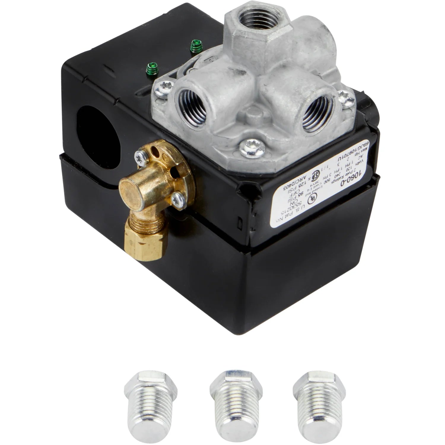 MILTON S-1062 Heavy-Duty Air Compressor Pressure Switch