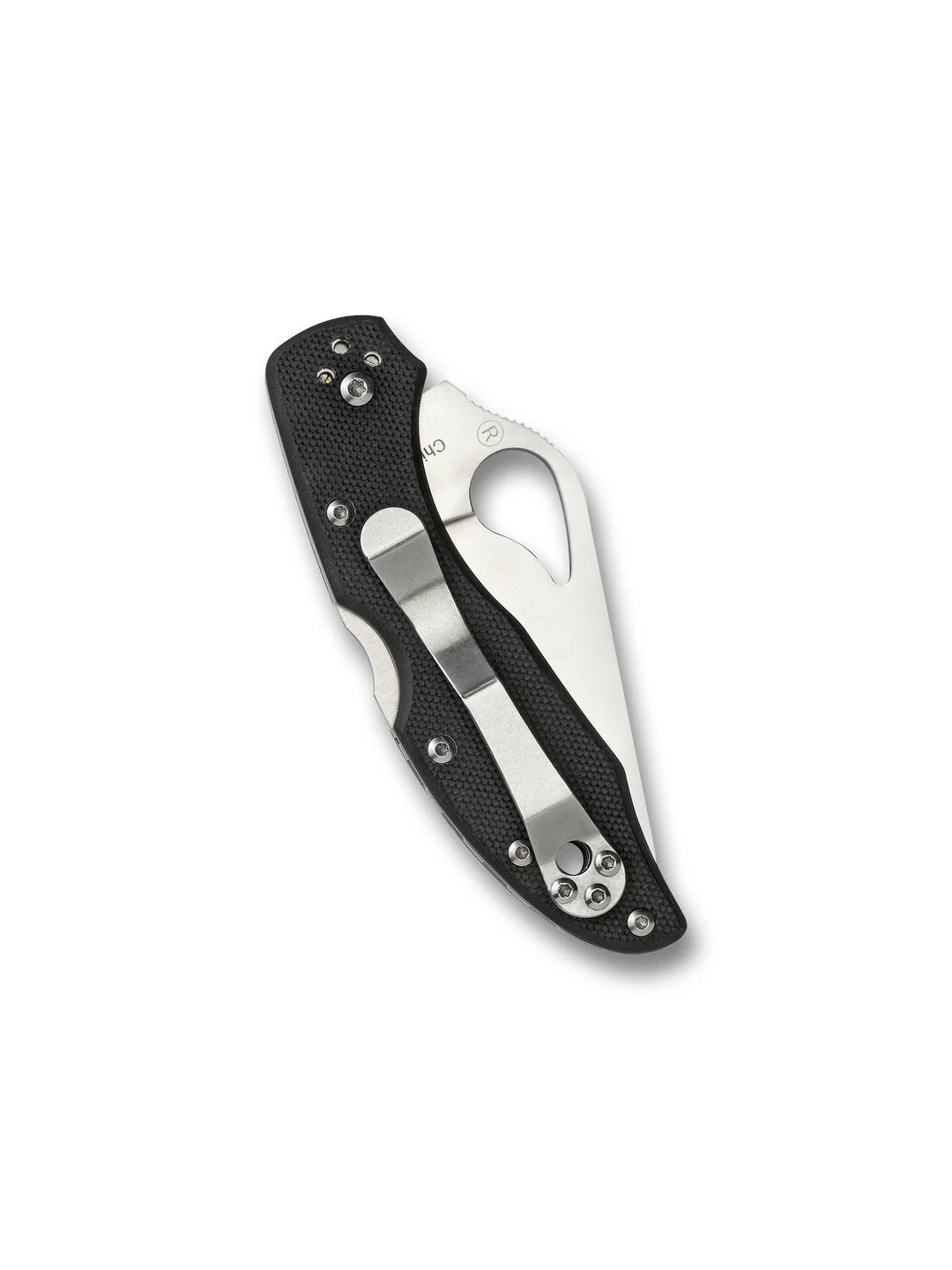 Spyderco Byrd Meadowlark 2 G-10 Black - PlainEdge (BY04GP2)