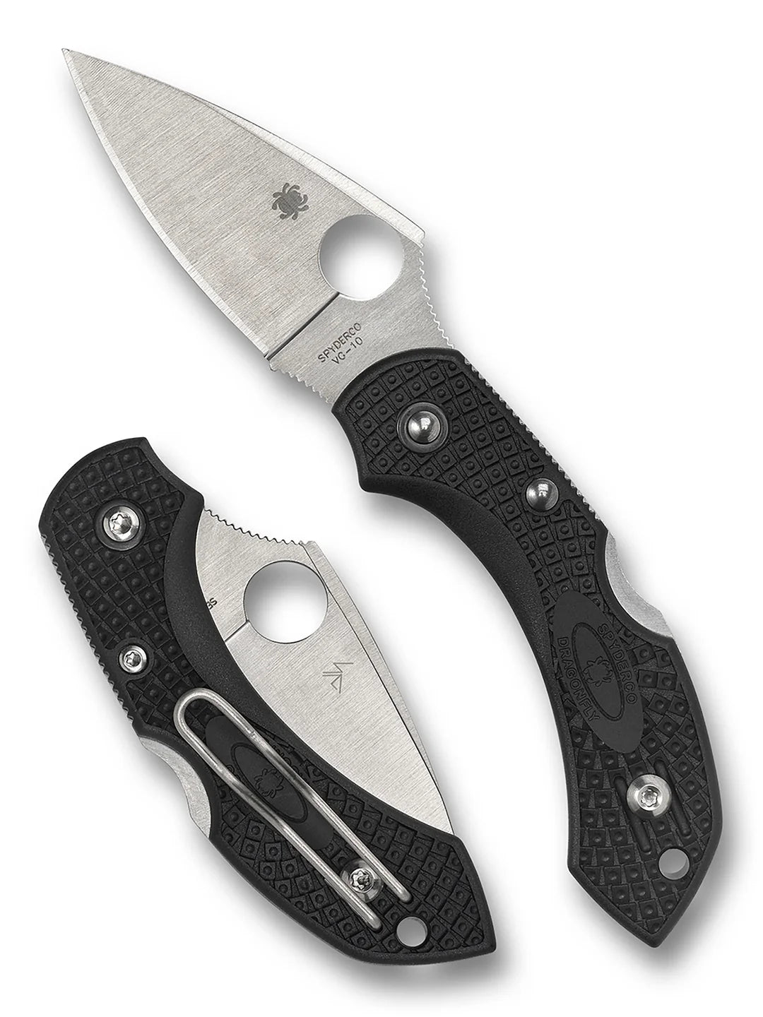 Spyderco Dragonfly 2 Lightweight Black - PlainEdge (C28PBK2)