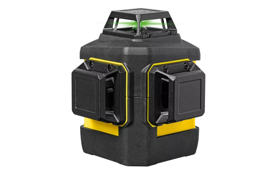 STABILA LAX 600 G 12V Multi-Line Laser – 3×360° Green Lines, Self-Leveling, IP65