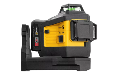 STABILA LAX 600 G 12V Multi-Line Laser – 3×360° Green Lines, Self-Leveling, IP65