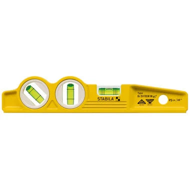 STABILA 25245 Magnetic Torpedo Level with 45 Degree Vial