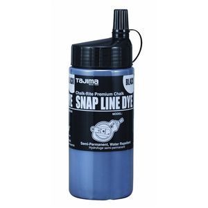 TAJIMA PLC3-BK900 Snap Line Dye – Black 32 oz / 900g, High-Visibility Marking Chalk
