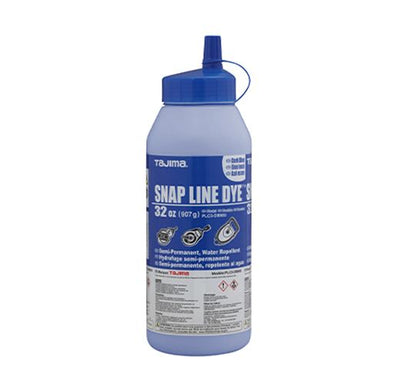 Tajima Chalk Snap Line Dye 32oz Dark Blue, 32 oz. / 907 g