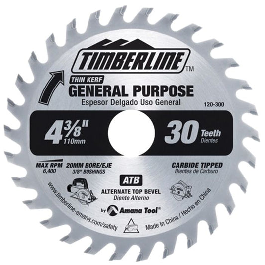 Timberline 120-300 4-3/8" 30T General Purpose Blade