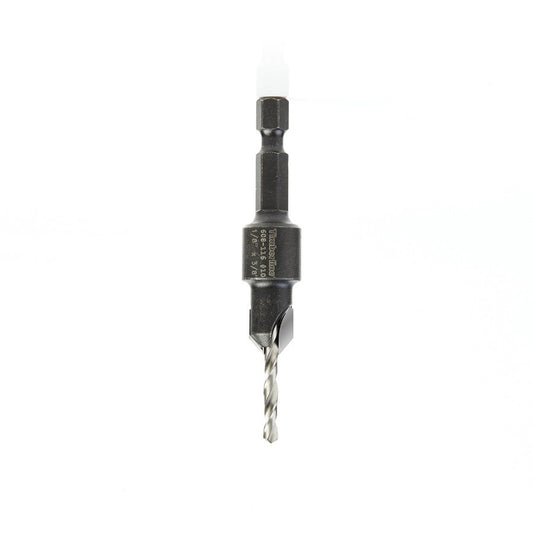 TIMBERLINE 608-116 Carbide Tipped Countersink 1/8 D x 1/4 Quick Release Hex SHK for Wood Screw #10