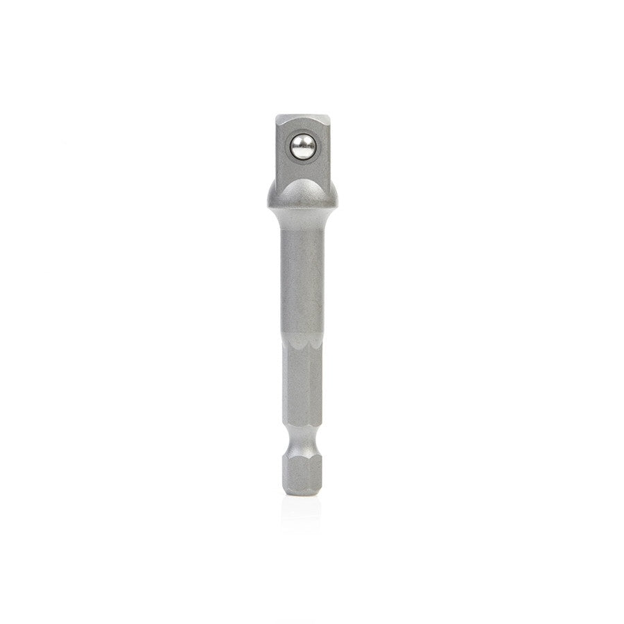 TIMBERLINE 608-552 Socket Adapter 3/8D x 2-3/8 Long with 1/4 Quick Release Hex SHK
