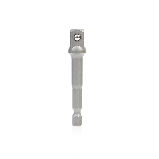 TIMBERLINE 608-552 Socket Adapter 3/8D x 2-3/8 Long with 1/4 Quick Release Hex SHK