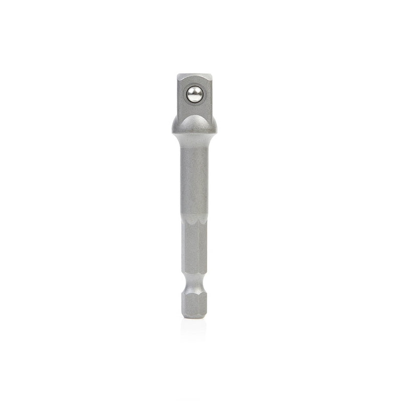 TIMBERLINE 608-552 Socket Adapter 3/8D x 2-3/8 Long with 1/4 Quick Release Hex SHK