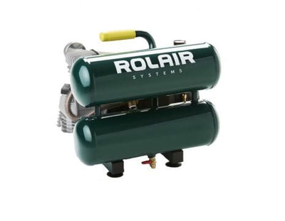 ROLAIR VT20ST 2 HP 5.5 CFM 4.2 Gallon Compressor, 115v (12.5A)