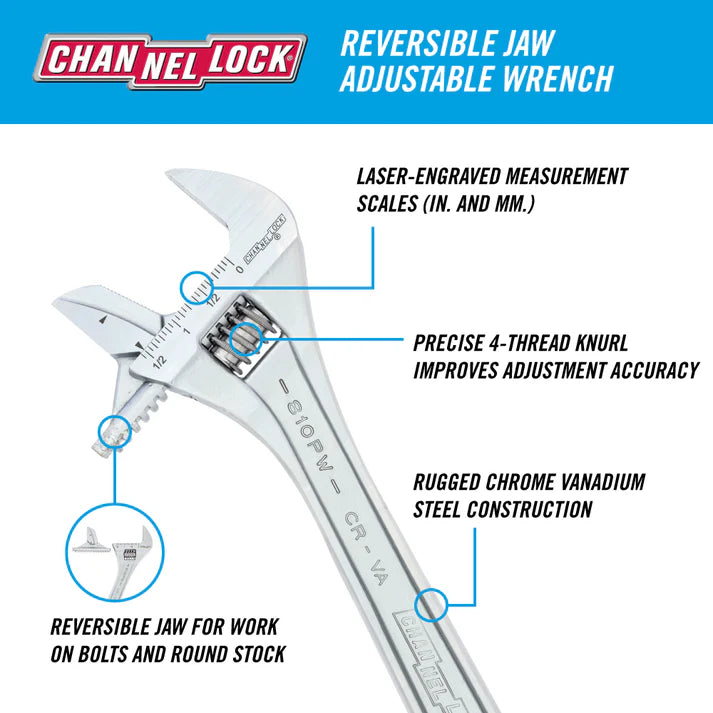 CHANNEL LOCK 810PW 10